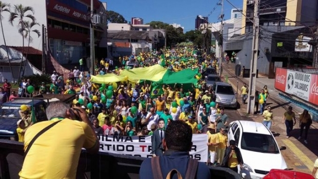 Manifestações em Foz do Iguaçu. Foto ilustrativa: Arquivo da Catev