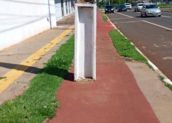 Obra da Prefeitura de Foz do Iguaçu. Foto: Não Viu?