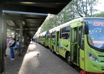 Terminal Urbano de Foz. Foto: Rádio Cultura