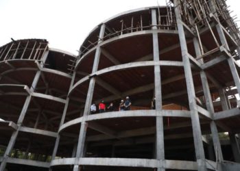 Hotel em construção no Paraguai. Foto: La Clave