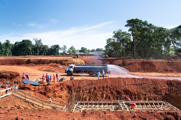 Obras da Perimetral Leste. Foto: Sara Cheida/Itaipu Binacional
