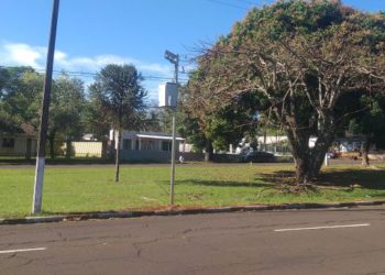 Radar começou a ser instalado na avenida. Foto: Não Viu?