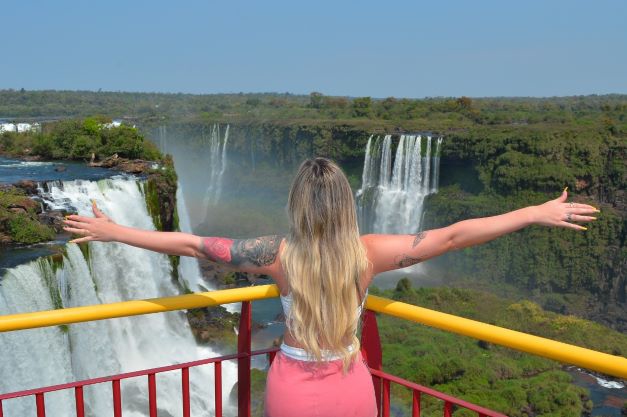 A volta dos turistas! Foto: Alexandre Klein /Cataratas do Iguaçu