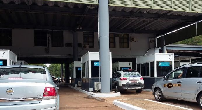 Aduana argentina na Ponte Tancredo Neves. Foto: Rádio Cultura