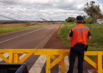 Estragos causados pelo temporal em Foz. Foto: PMFI/Divulgação