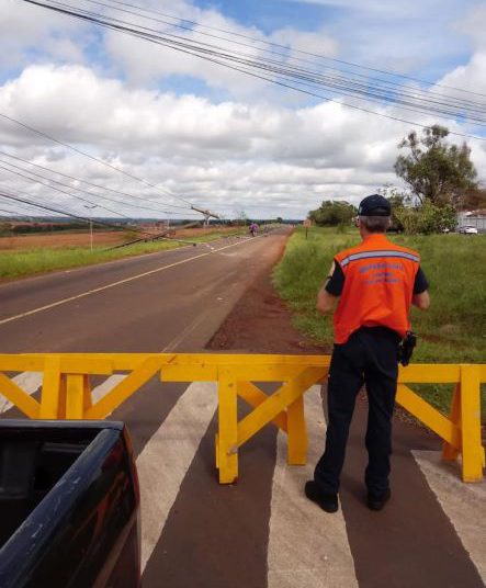 Estragos causados pelo temporal em Foz. Foto: PMFI/Divulgação