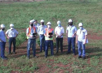 Equipe responsável pelas inspeções. Foto: JIE