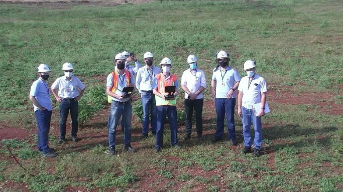Equipe responsável pelas inspeções. Foto: JIE