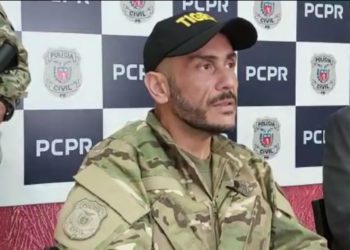 Comandante da operação. Foto: reprodução youtube/Divulgação
