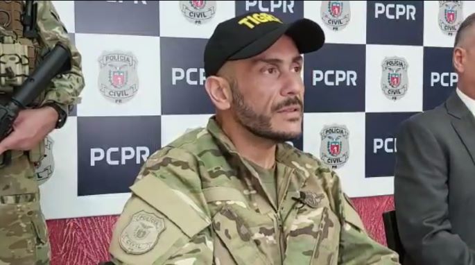 Comandante da operação. Foto: reprodução youtube/Divulgação