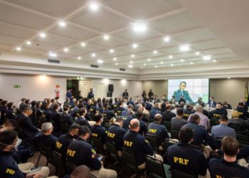 Evento debateu o uso da tecnologia e da inovação no combate aos crimes. Foto: JIE
