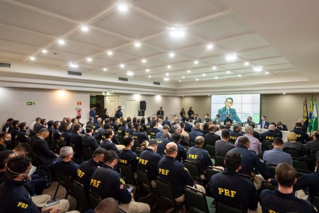 Evento debateu o uso da tecnologia e da inovação no combate aos crimes. Foto: JIE