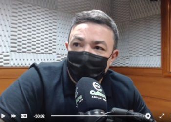 Delegado Sampaio em entrevista à Radio Cultura. Foto: reprodução
