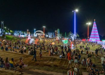 Gramadão da Vila A decorado para o Natal. Foto: Sara Cheida/IB