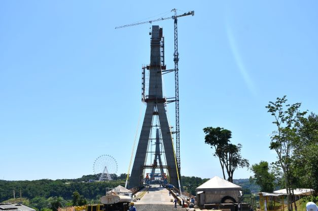 Ponte da Integração Foto IB, margem paraguaia.