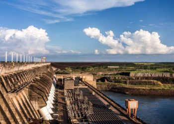 Itaipu reservatório