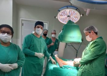 Novo equipamento para cirurgias mais precisas. Foto: PMFI/Divulgação