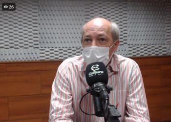 Secretário José Elias, em entrevista ao programa Contraponto de hoje (10). foto: captação de vídeo