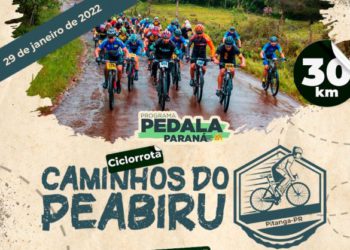Pedala Paraná inaugura ciclorrota Caminhos do Peabiru - Curitiba, 27/01/2022
Foto: Paraná esporte