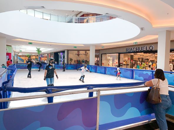 Pista de Patinação. Foto: assessoria/Divulgação