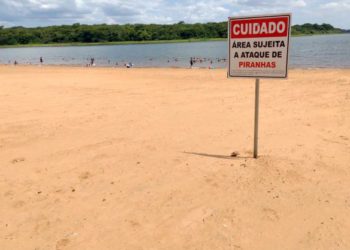 Corpo de Bombeiros alerta para risco de ataques de piranhas nas praias de águas doces do Oeste - 17/01/2022
Foto: SESP-PARANÁ