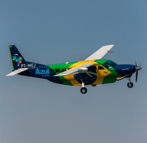 Cessna Gran Caravan. Foto: Azul/Divulgação