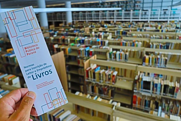 Biblioteca Pública do Paraná. Foto: José Fernando Ogura/AEN