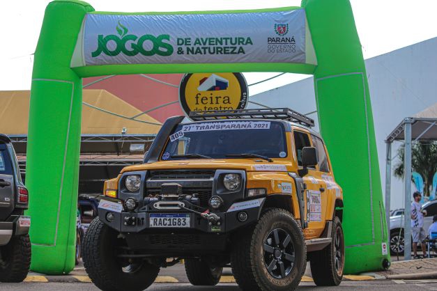 Com apoio do Governo, Rally Transparaná tem largada em Foz do Iguaçu e percorre 60 cidades do Estado.
Foto: Felipe Fachini/Paraná Esporte