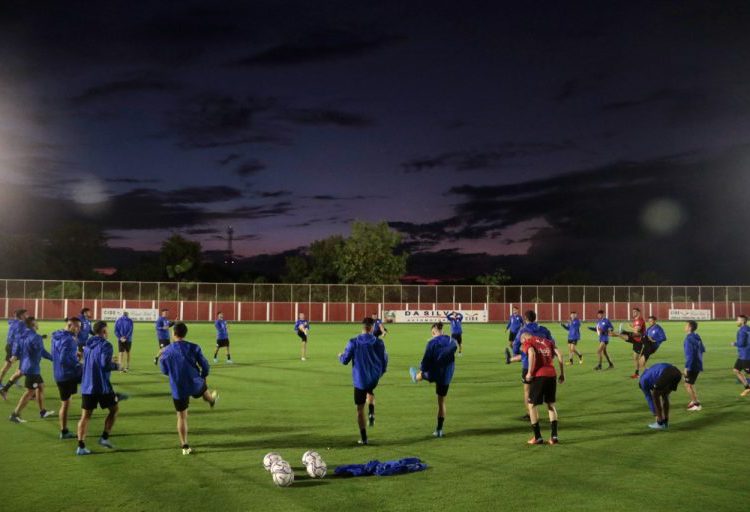 Seleção paraguaia. Foto: Agência IP