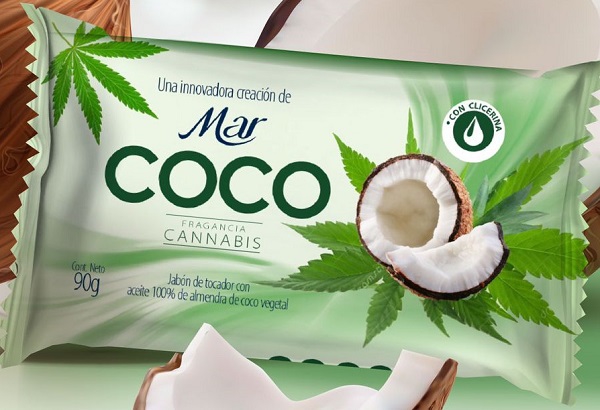 Sabonete à base de maconha. Foto: Trovato CISA/Divulgação