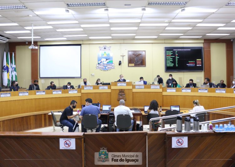 Plenário da Câmara Municipal. Foto: CMFI