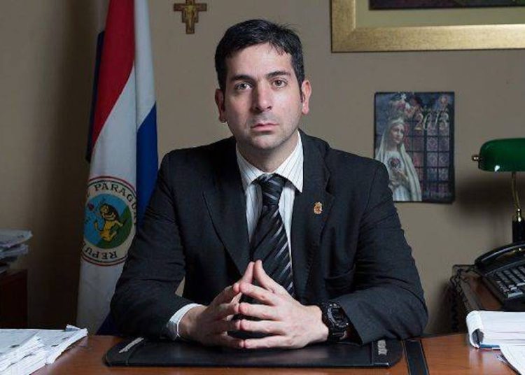 O promotor contra o Crime Organizado, Marcelo Pecci, foi vítima de um atentado na terça-feira na Colômbia, onde estava em lua de mel com a esposa, a jornalista Claudia Aguilera. Foto: arquivo./La Nación
