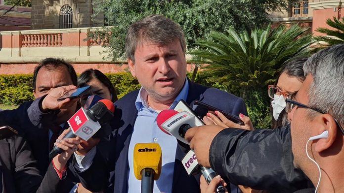 Denis Lichi, presidente da Petropar. Foto: Presidência do Paraguai