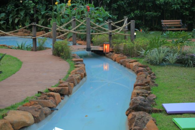 Jardim da Oma no centro de Foz do Iguaçu. Foto: João Pedro de Mello Porto/Divulgação