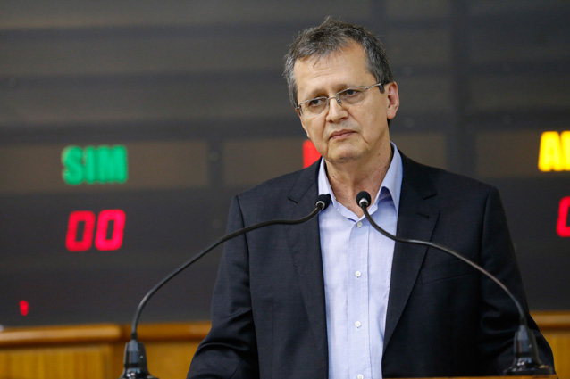 Professor Angelo Agostinho. Foto:Câmara Municipal de Maringá
