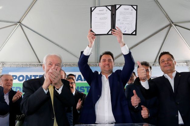 Governador lança edital de construção da Ponte de Guaratuba, que resolve gargalo histórico do Litoral
Foto: Albari Rosa/AEN