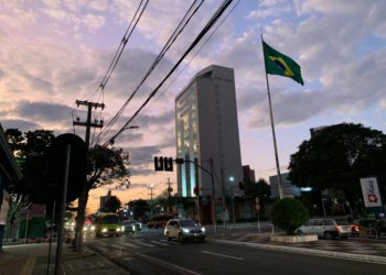 Centro de Foz do Iguaçu. Foto: Elias Dandolini