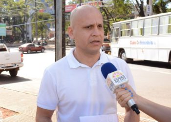 Carlos Cantero, responsável pela fiscalização. Foto: CDE/Divulgção