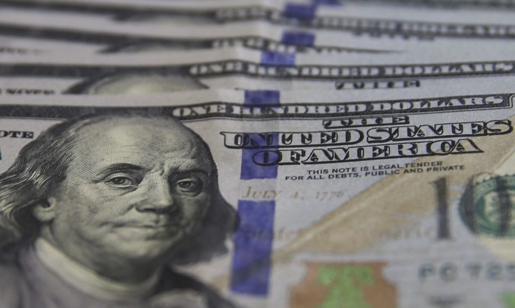 dólar dinheiro