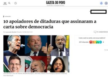 Foto: Reprodução do site da Gazeta do Povo