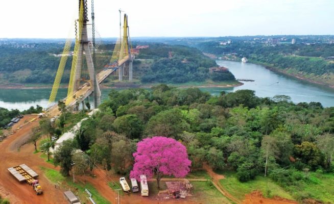 Ponte da Integração. Foto: IB/Paraguai