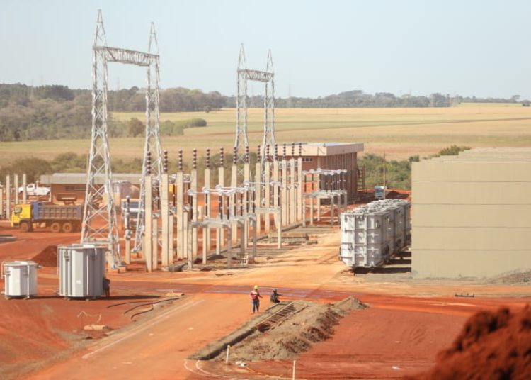 Segundo a direção paraguaia da Itaipu, 80% da subestação está concluída. Foto: IB/Paraguai