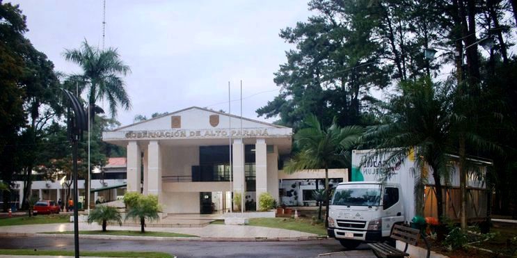 Sede do governo do Departamento de Alto Paraná, em Ciudad del Este. Foto: Jornal La Clave