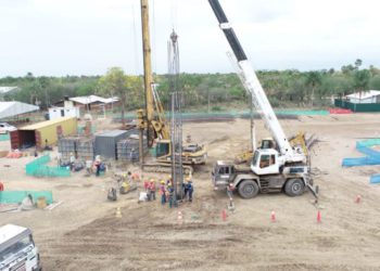 Estado das obras da ponte, Fotos: IB/Divugação