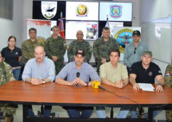 Presidente anuncia a morte dos líderes de fação terrorista. Foto: Agência IP