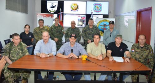 Presidente anuncia a morte dos líderes de fação terrorista. Foto: Agência IP