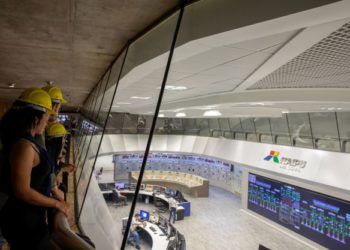 Visitantes na Itaipu. Foto: Kiko Sierich/PTI
