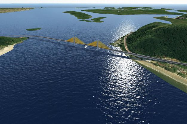 DER/PR publica nome do consórcio vencedor da licitação da Ponte de Guaratuba
Foto: DER