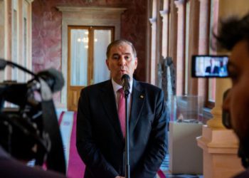 Julio César Arriola, Ministro das Relações Exteriores. Foto: Agência IP