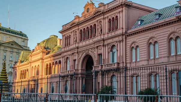 Casa Rosada, sede do governo argentino. Foto: Pixabay
